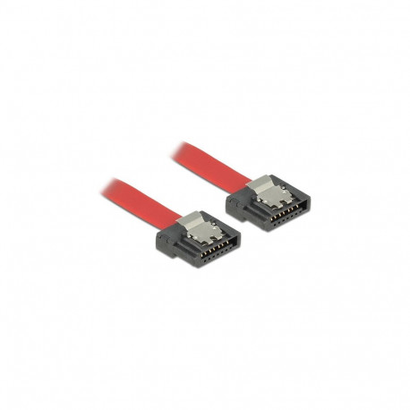 "Delock SATA 6 Gb/s Kabel 20 cm rot FLEXI"