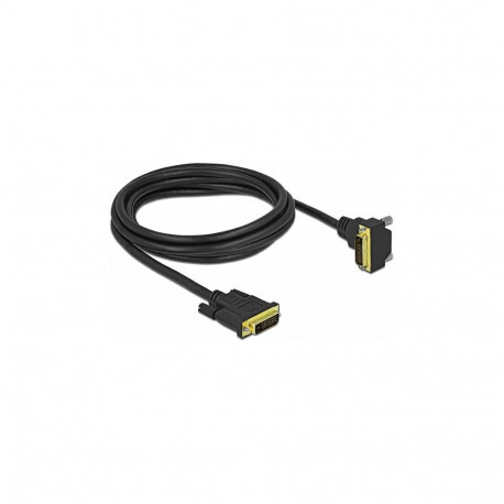 "DVI Kabel 24+1 Stecker zu 24+1 Stecker gewinkelt 2 m"
