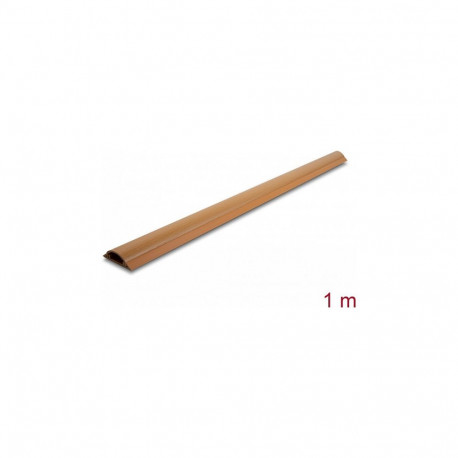 "Delock Kabelkanal selbstklebend 50 x 13 mm - Länge 1 m Holzoptik"