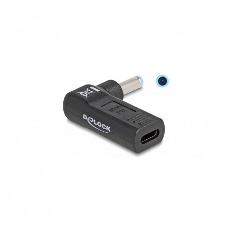 sülearvuti laadimiskaabli adapter USB Type-C™ pesast HP 4,5x3,0mm 90° nurga all pistikuks