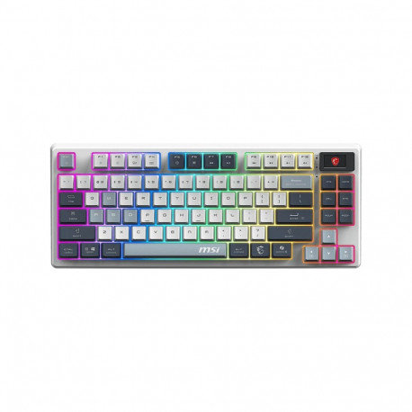 MSI mänguklaviatuur FORGE GK600 TKL W SKY
