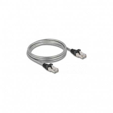 Delock RJ45 Cat.6A U/FTP metallkestaga kaabel 2 m