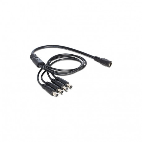 Delock DC jagaja kaabel 5,5 x 2,1 mm 1 x pesa > 4 x pistik