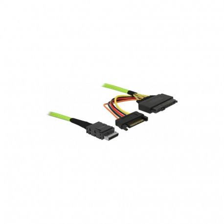 "Delock Kabel OCuLink PCIe SFF-8611 zu U.2 SFF-8639 0,5 m"