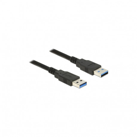"Delock USB 5 Gbps Kabel Typ-A Stecker zu Typ-A Stecker 1,5 m schwarz"