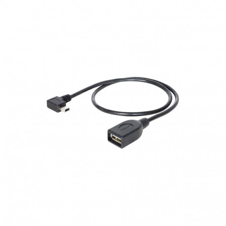 Delock kaabel USB mini nurgaga pistik > USB 2.0-A pesa OTG 50 cm