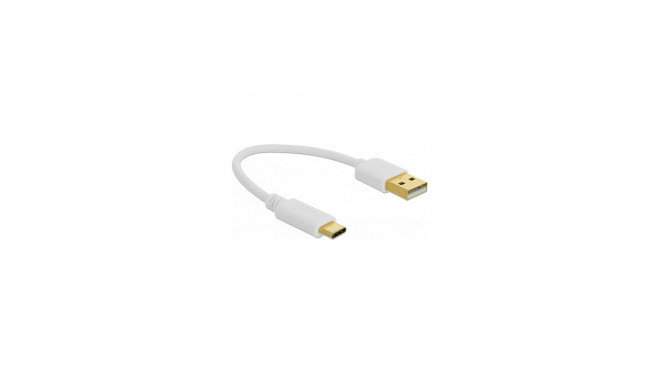 "Delock USB Ladekabel Typ-A zu USB Type-C™ 15 cm"