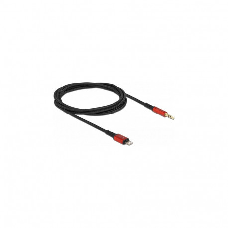 "Delock Audiokabel 8 Pin Lightning™ Stecker zu Klinkenstecker 3,5 mm 3 Pin 1,5 m"