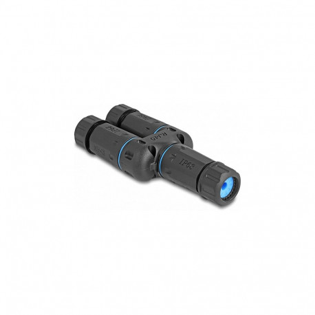 "Delock Kabelverbinder RJ45 Buchse zu 2 x RJ45 Buchse Cat.6A wasserfest"