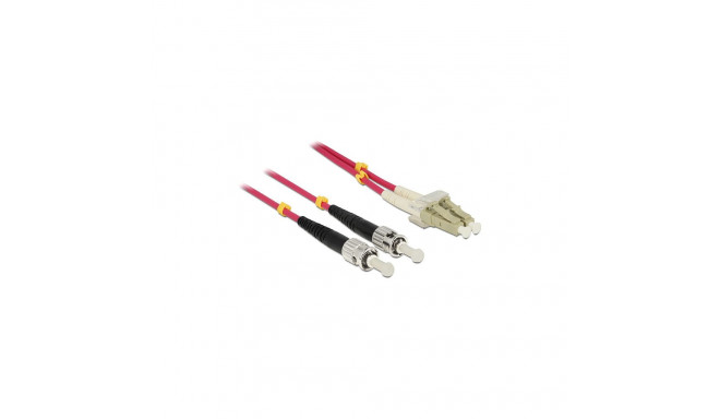 Delock LC > ST multimode OM4 valguskaabel 2 m