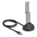 "Delock Magnetischer Standfuß USB Typ-A 5 Gbps Docking Kabel 1,2 m"