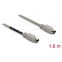 "Delock PS/2 Kabel Stecker zu Stecker 1,8 m"