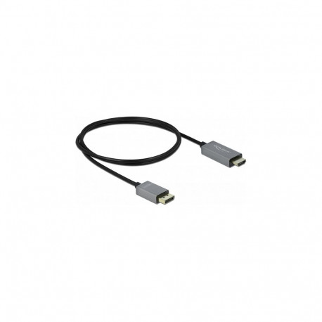 "Delock Aktives DisplayPort 1.4 zu HDMI Kabel 4K 60 Hz (HDR) 1 m"