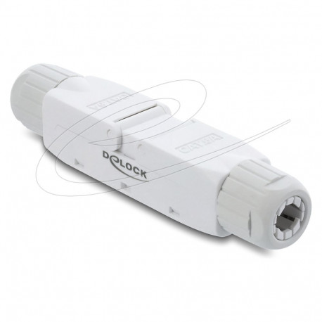 "Delock Netzwerkkabelverbinder LSA zu LSA Cat.6A ungeschirmt werkzeugfrei"