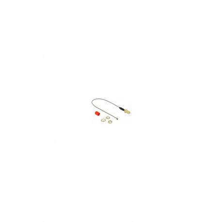 "Delock Antennenkabel SMA Buchse zum Einbau Ferritkern zu I-PEX Inc., MHF® I Stecker 1.13 20 cm Gewi