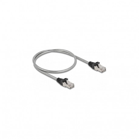 "Delock RJ45 Kabel Cat.6A U/FTP mit Metallmantel 0,5 m"
