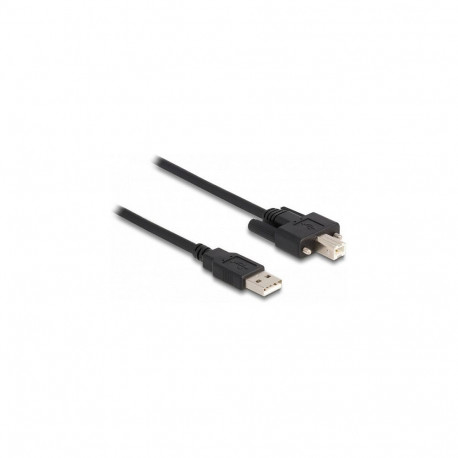 "Delock Kabel USB 2.0 Typ-A Stecker zu Typ-B Stecker mit Schrauben 2 m"