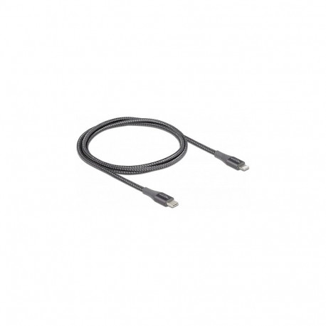 "Daten- und Ladekabel USB Type-C™ zu Lightning™ für iPhone™, iPad™ und iPod™ grau 1 m MFi"