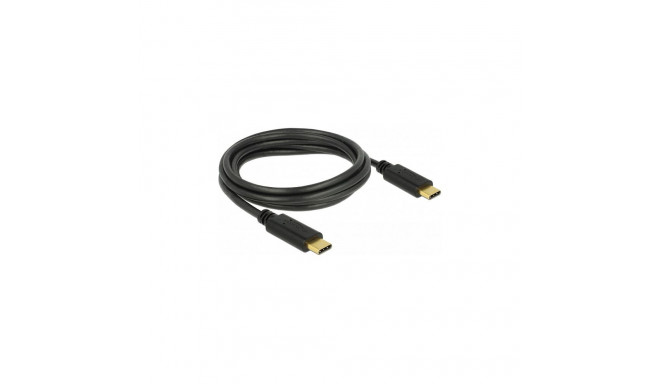 "Delock USB 2.0 Kabel Type-C zu Type-C 2 m PD 5 A E-Marker"