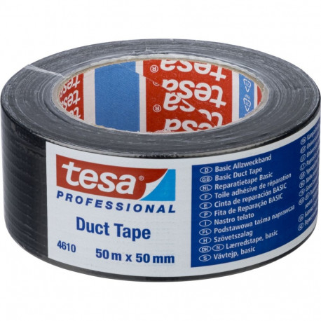 Tesa must riideteip 50m x 50mm 04610