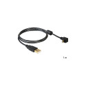 Delock USB A-micro USB 1m 90° kaabel