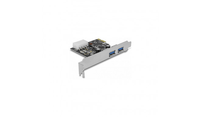 PCI Express x1 kaart > 2 × välist SuperSpeed USB 5 Gbps (USB 3.2 Gen 1) A-tüüpi pesa