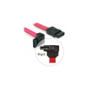"SATA 0,5m rot 90° DeLock"