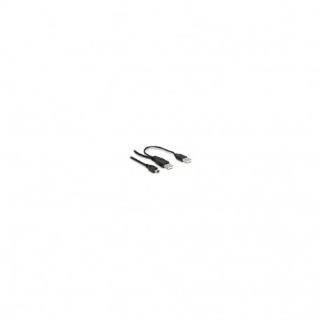 "Kabel 2x USB2.0-A Stecker > USB mini 5-pol"