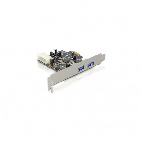 PCI Express x1 kaart 2 välise USB 5 Gbps A-tüüpi pesaga