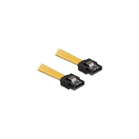DeLOCK SATA-kaabel (BU-BU) 20cm Serial ATA 150/300 kollane