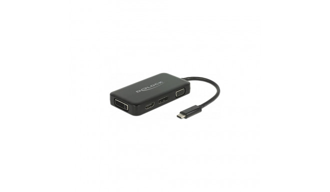 "DeLOCK - externer Videoadapter - Schwarz"