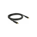 "Delock 83668 USB Kabel 2 m USB C Männlich Schwarz"
