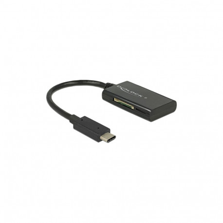 Delock mälukaardilugeja USB-C > 4 pesa