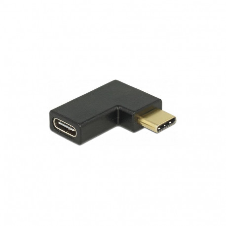 Delock USB3.1 C-C pistik-pesa nurgaga adapter vasak/parem