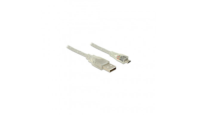DeLOCK USB 2.0 tüüp A pistik - Micro-USB 2.0 tüüp B pistik 5m