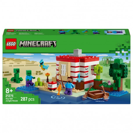 "LEGO 21275 Minecraft Das TNT-Dschungelhaus"