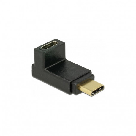 "Adapter USB 10 Gbps USB Type-C™ Stecker zu Buchse gewinkelt oben / unten"