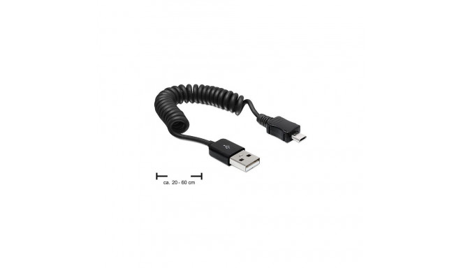 Delock A -> Micro-B St/St 0.2 kaabel
