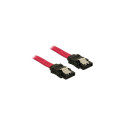 DeLock SATA 0,5m punane