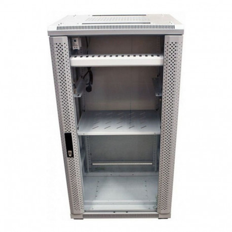 ALLNET 19" 42HE B600/T 800mm helehall klaasuksega võrgukapp SNB-seeria