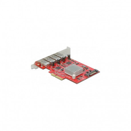 Delock PCI Express kaart 4 x USB 3.2 USB-adapter 4 x PCIe 3.0