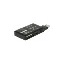DeLock USB3.2 SD/microSD/SDHC/microSDHC/SDXC/microSDXC must kaardilugeja