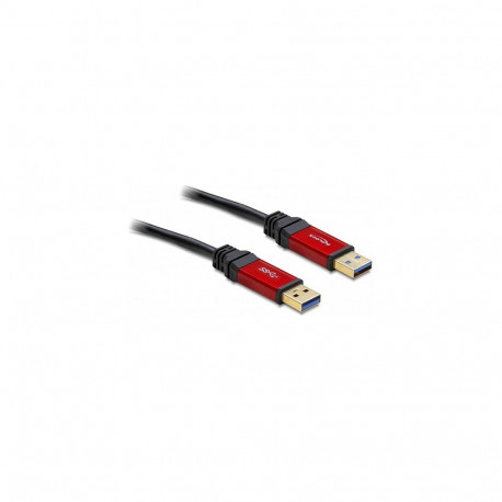 Delock Premium USB-kaabel 9-kontaktiline USB tüüp A (M) - USB tüüp A (M) 2 m