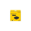 DeLOCK SSD dokkimisjaam 1xUSB-C/2xM.2 pesadega, must