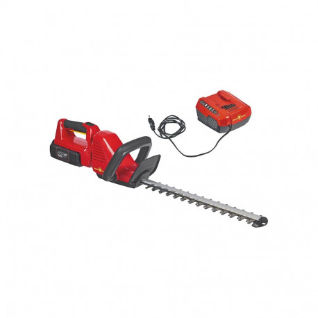 "WOLF-Garten Akku-Heckenschere LYCOS 40/600 H Set, 40 Volt (rot/schwarz, Li-Ion Akku 2,5 Ah)"