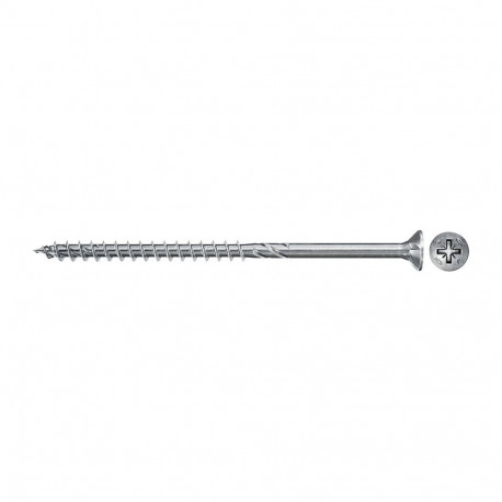 Fischer Power-Fast II puitlaastplaadi kruvi 5,0x60 peitpea (50 tk, osalise keermega, tsingitud)