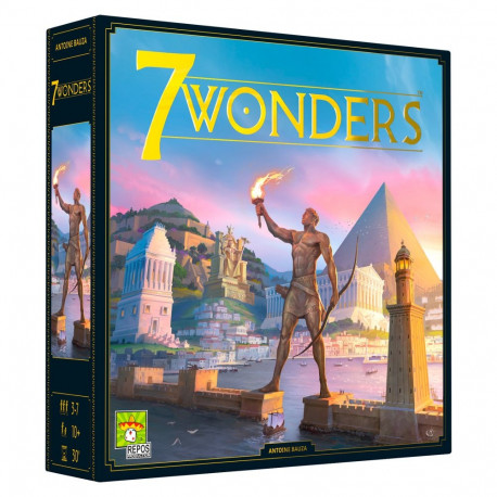 7 Wonders põhimäng, uus disain (Kennerspiel des Jahres 2011)