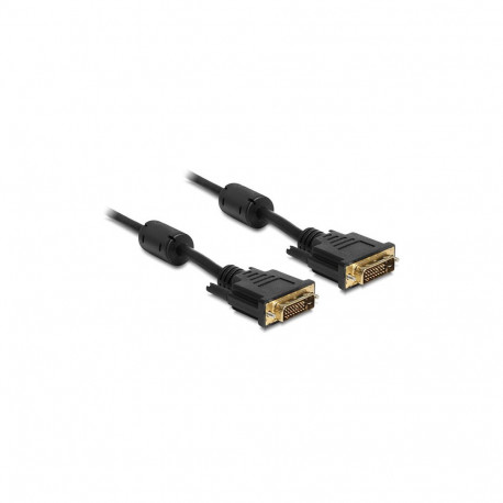 "Kabel DVI 24+1 Stecker > DVI 24+1 Stecker 5 m schwarz"
