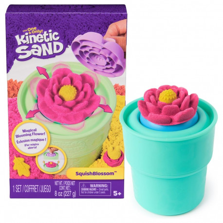 Spinmaster Kinetic Sand Squish lillede komplekt (227 g liiva)