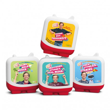 Tonies Clever Tonies: Checker Tobi komplekt (4 Toniet)